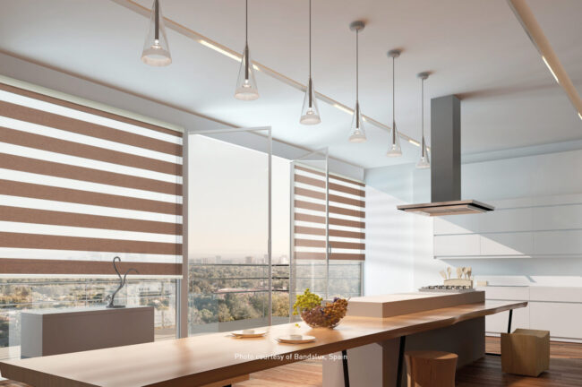 cortinas roller duo neolux cocina