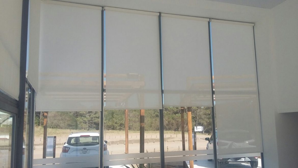 cortinas roller screen stand ford pinamar