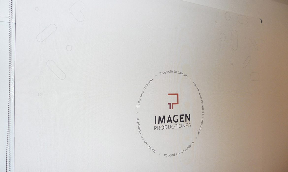 Proyecto para Imagen Producciones - Cortina Roller Screen 5% con logo Impreso