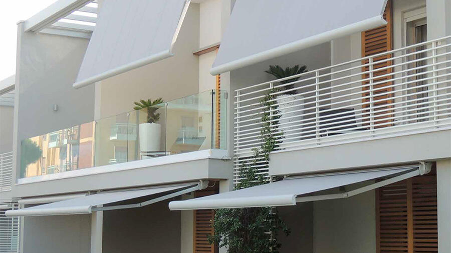 Toldo Brazos Extensibles Cofre