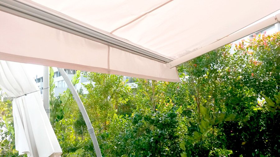 toldo brazos extensibles nordelta detalle