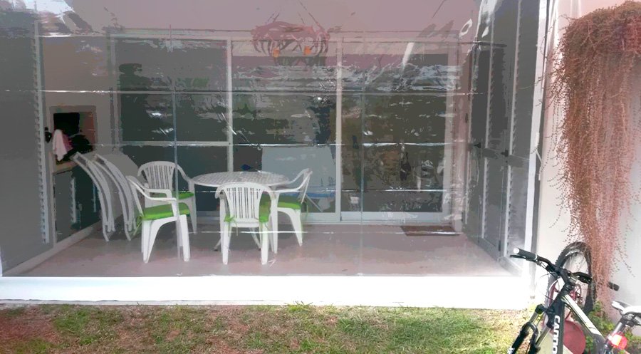 Nordelta - Toldo Enrollable PVC Cristal + Toldo de Brazos Invisibles