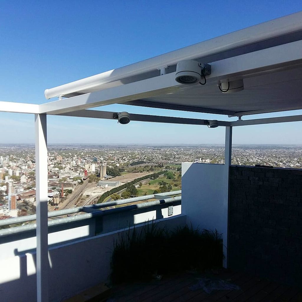 toldo rebatible automático pergola